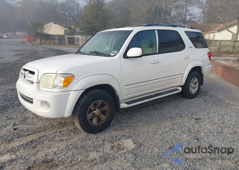 2006 Toyota Sequoia Sr5 V8 z USA, uszkodzony, nr VIN 5TDBT44AX6S260955